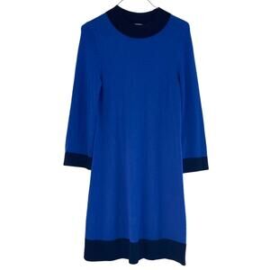 Boden Blue and Pink Knit Dress US10